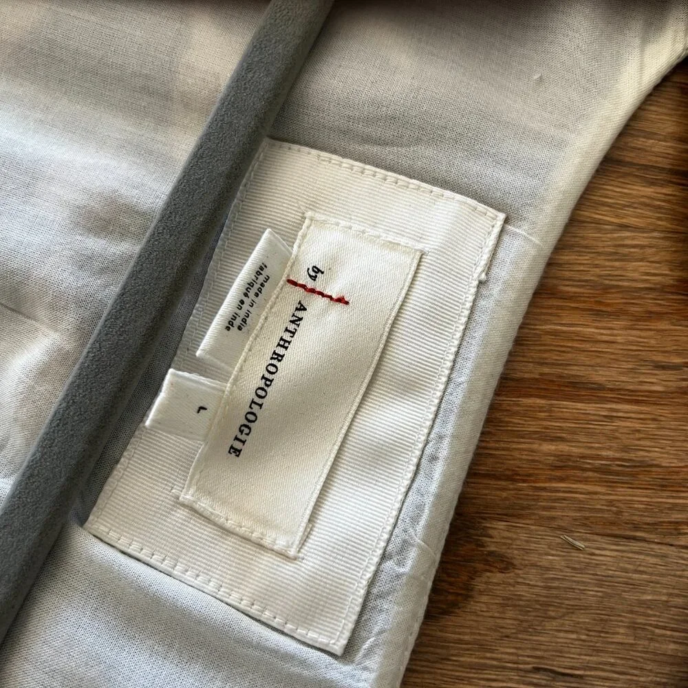 Anthropologie The @Heynasreen Katerina button front Floral Maxi Dress size L - Picture 3 of 6